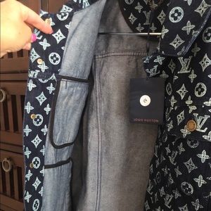 Louis Vuitton monogram denim jacket M